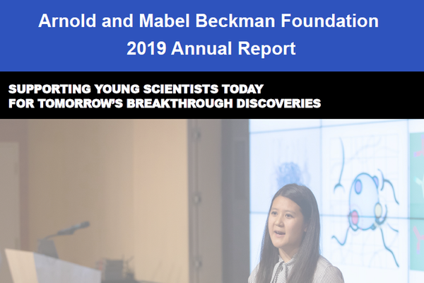 2019 Annual Report Cover