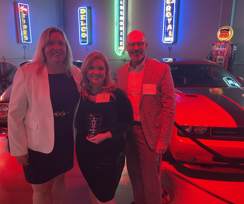 2024 PROTOS Awards_Anne Hultgren_Kaerie Ray_Andrew Lyon_l to r