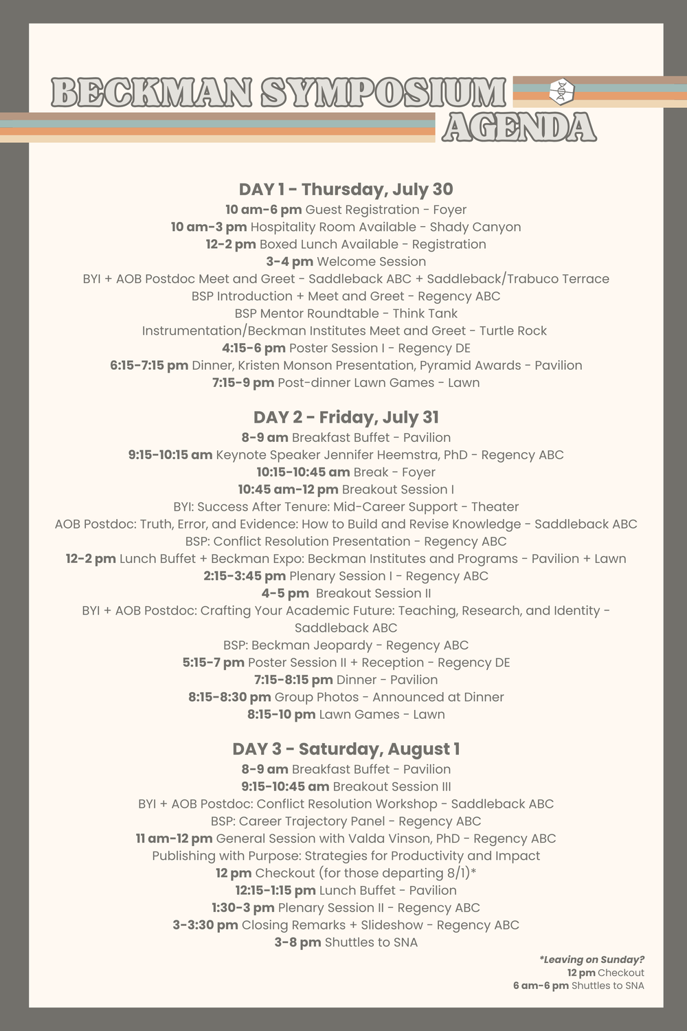 Agenda