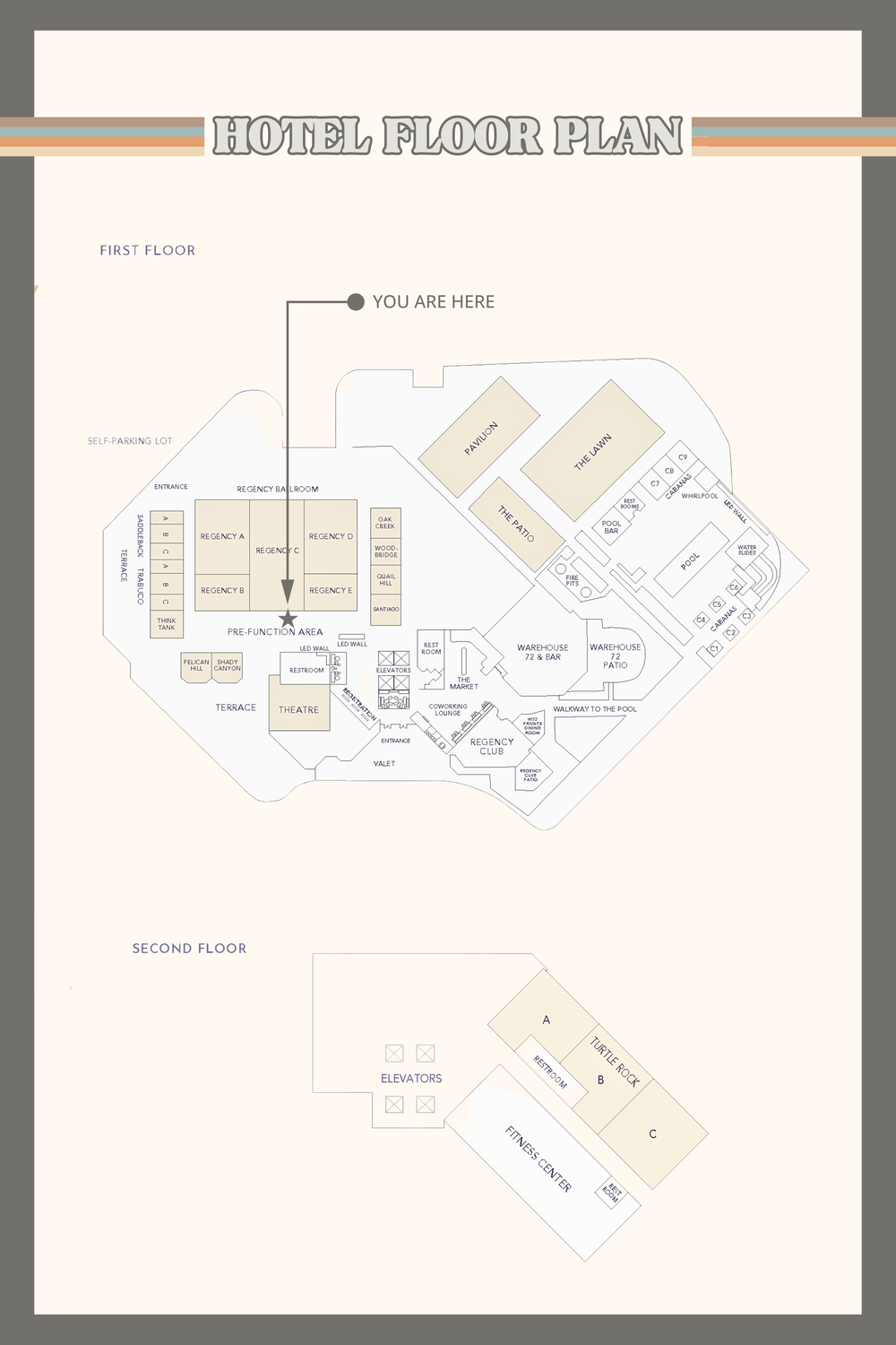 Hotel Map - Meeting Room Locations