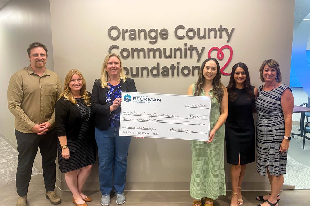 Inspired Teacher Grant Program_Beckman Foundation and OC Community Foundation