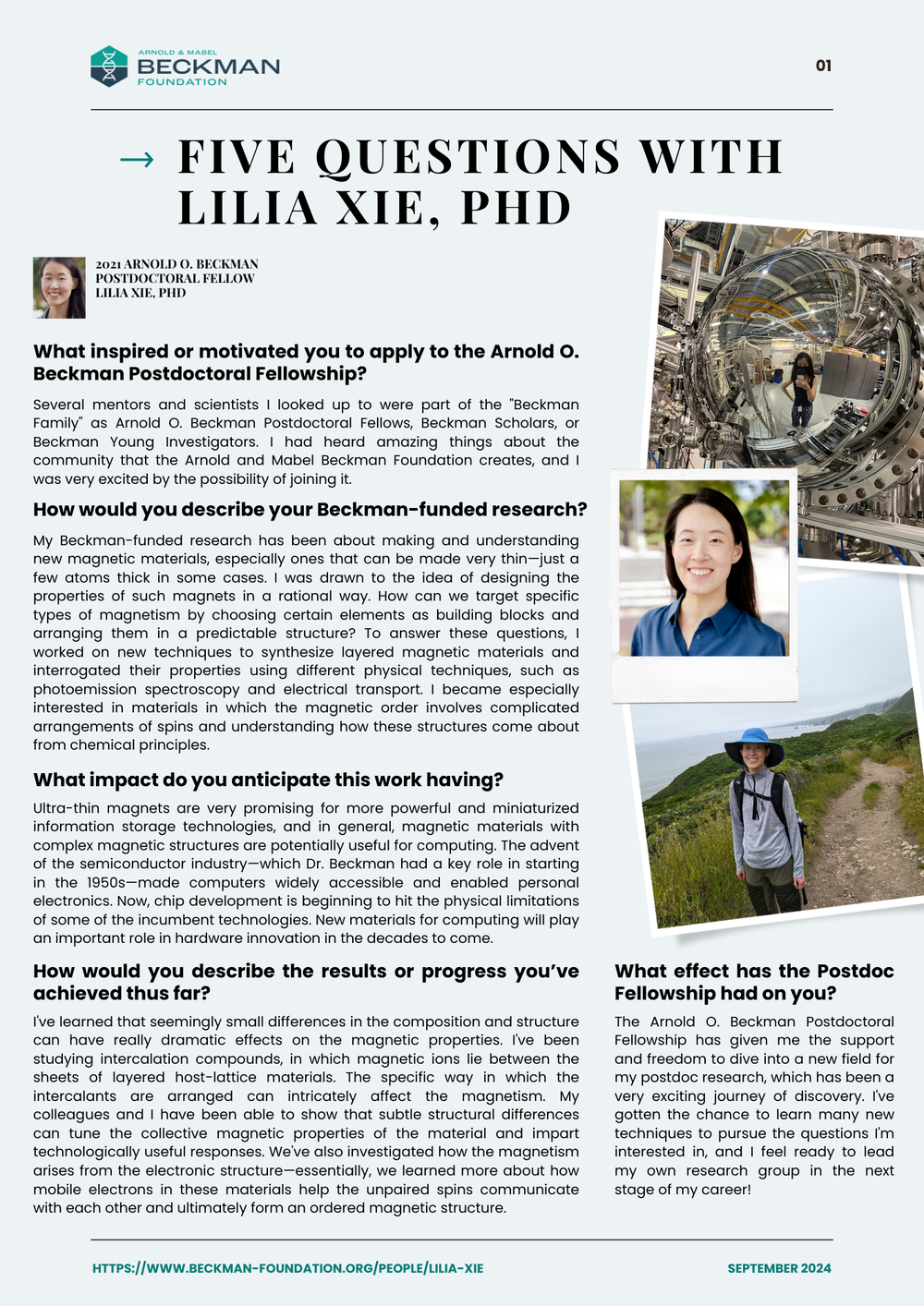 Lilia Xie_5 Questions