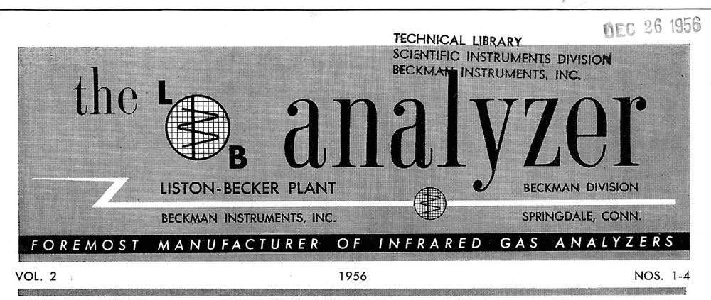 Liston Model 28 Exhaust Analyzer