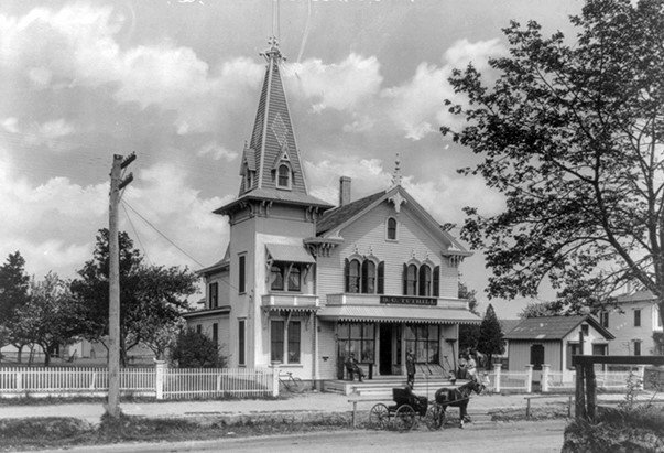 Long Island Store and Post Office around 1900